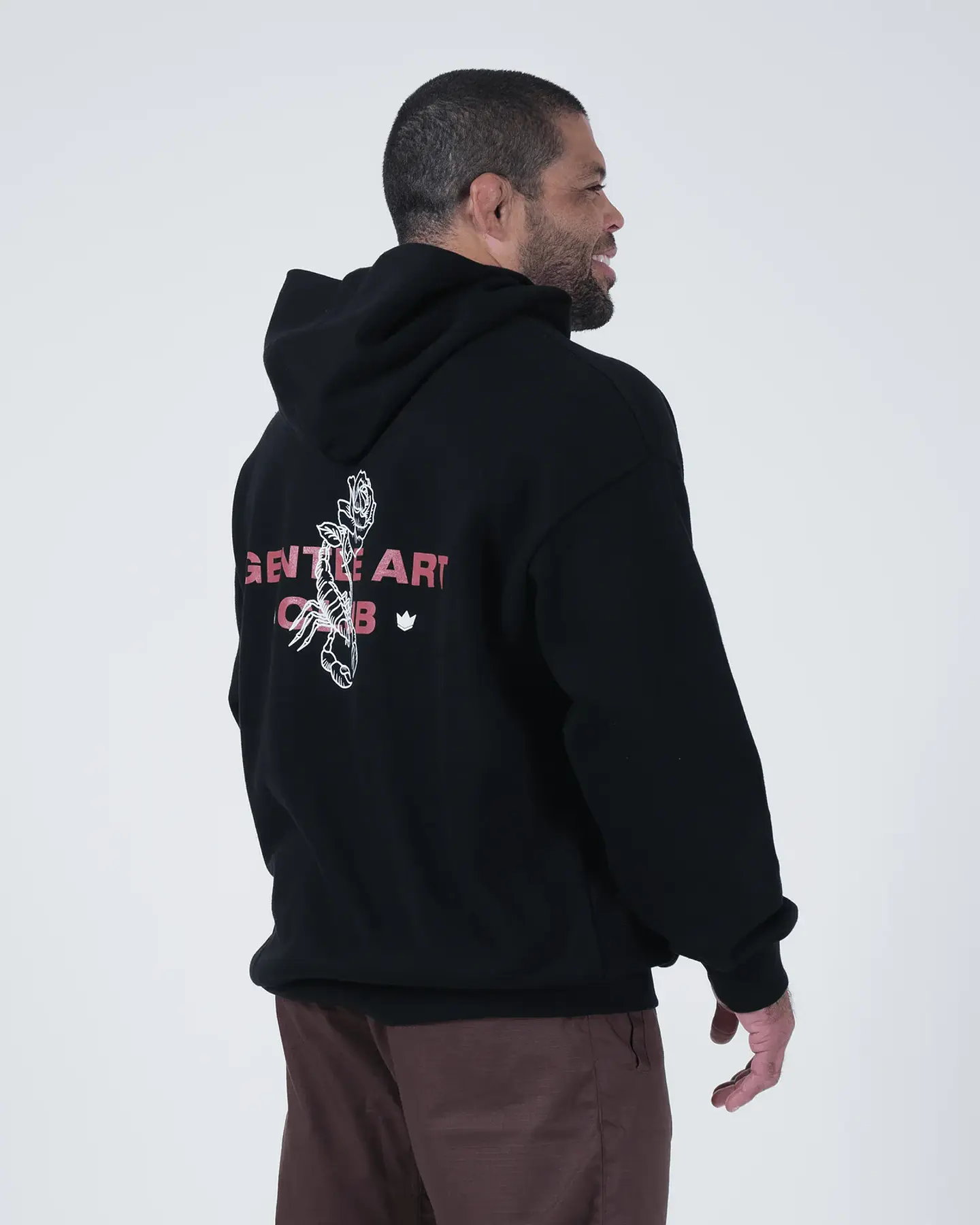 Hoodie Kingz Gentle Art Black 5