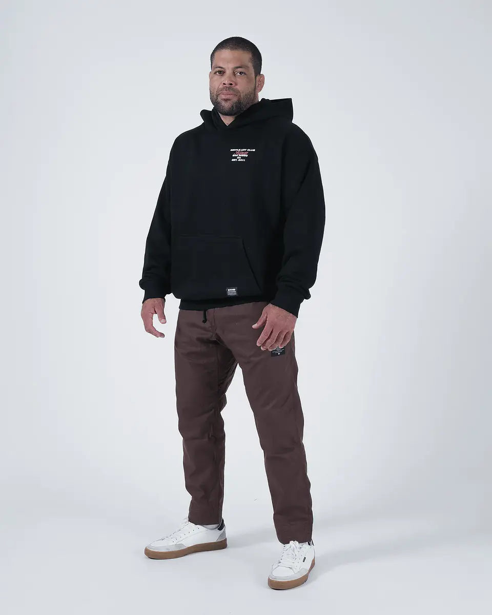 Hoodie Kingz Gentle Art Black 6