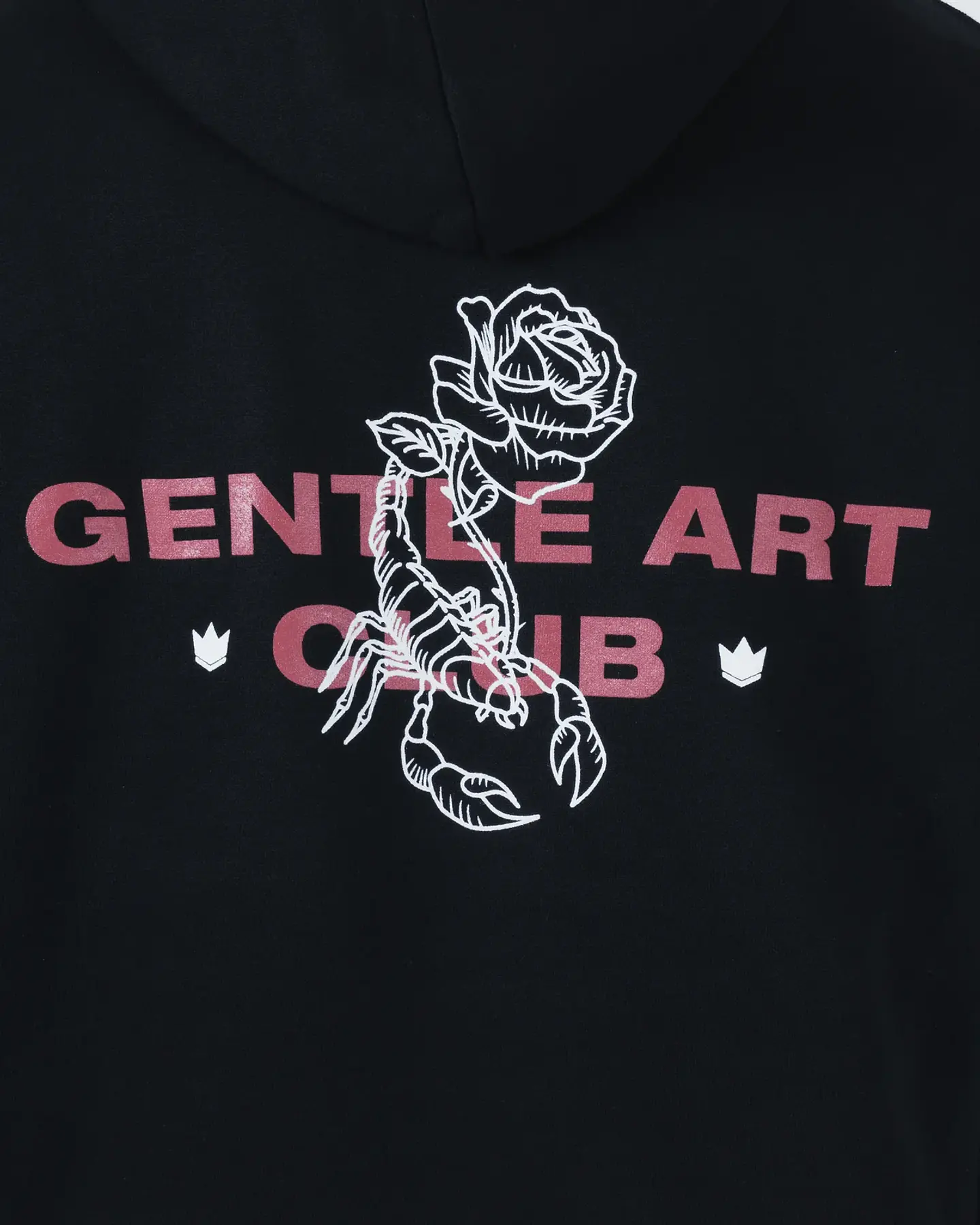 Hoodie Kingz Gentle Art Black 8