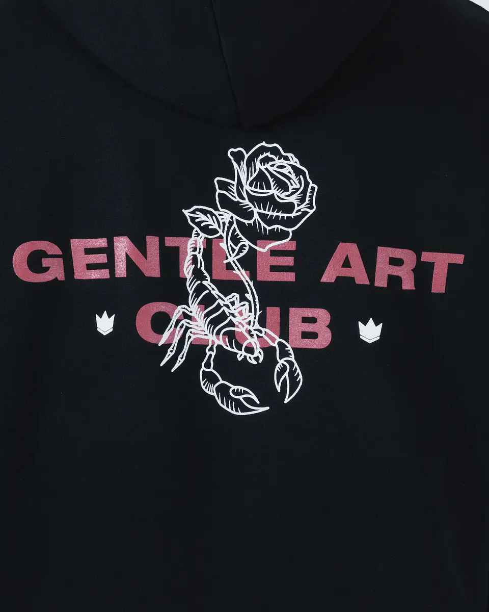 Hoodie Kingz Gentle Art Black 8