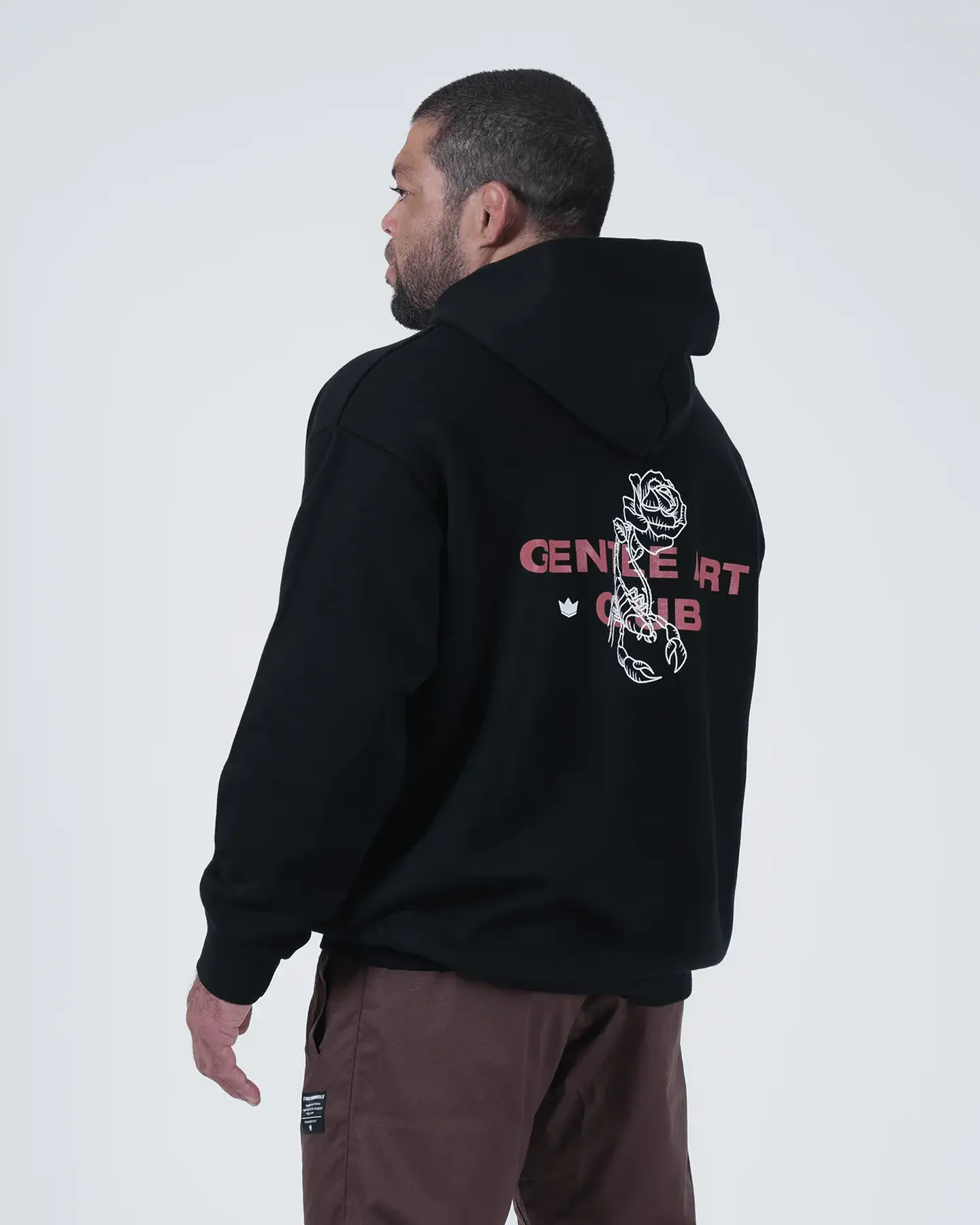 Hoodie Kingz Gentle Art Black 9
