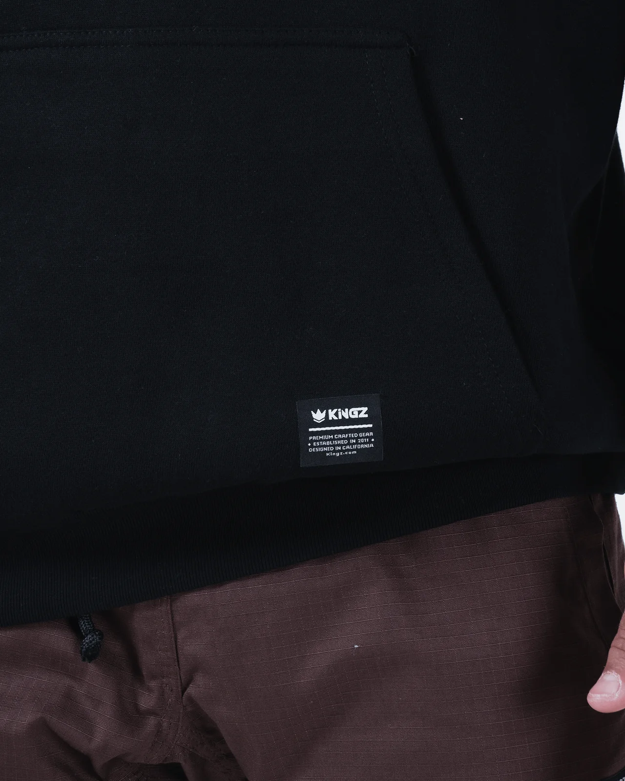 Pre-Venta Hoodie Kingz Gentle Art Black