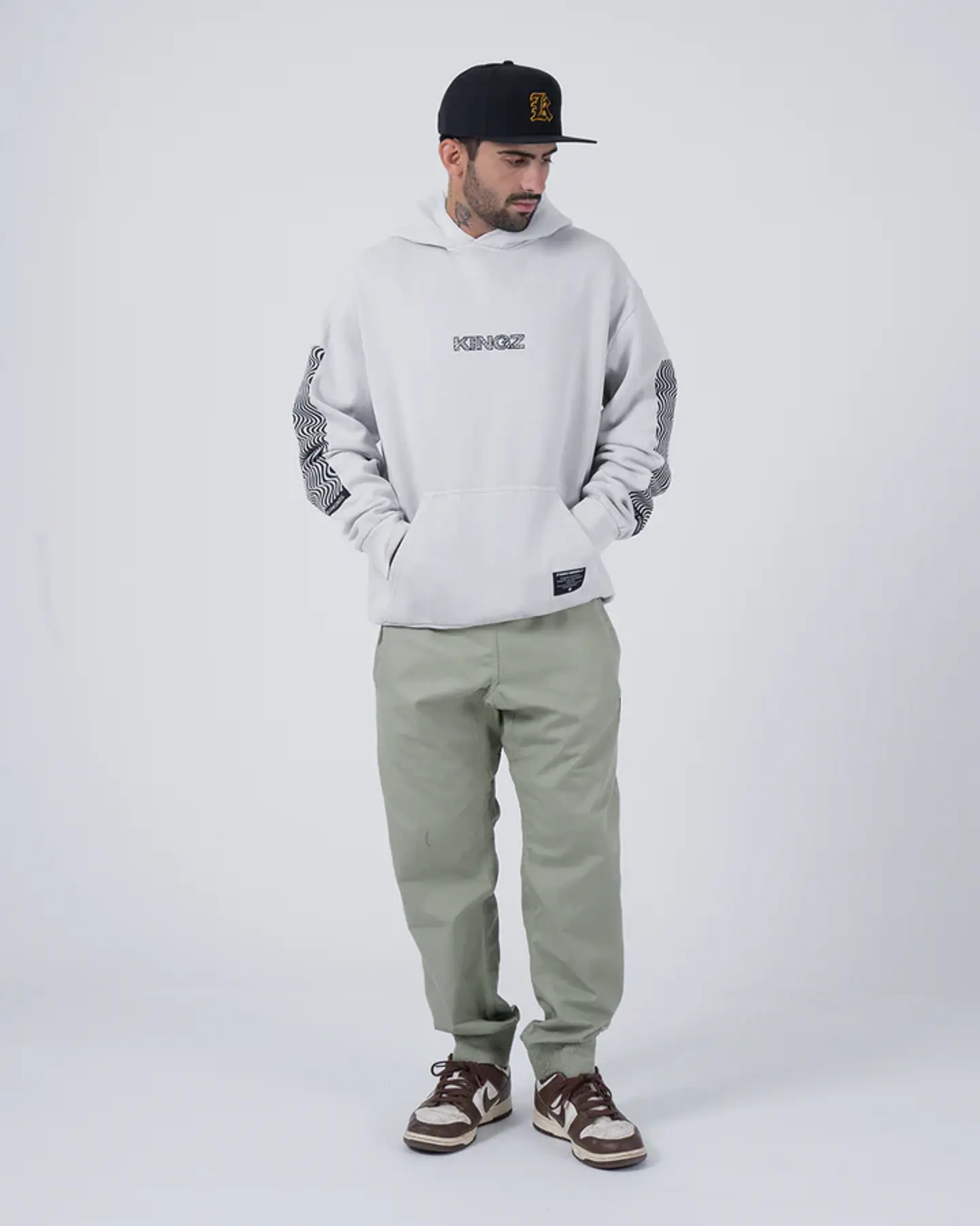 Pantalon Kingz Casual Rip Stop Sage 1