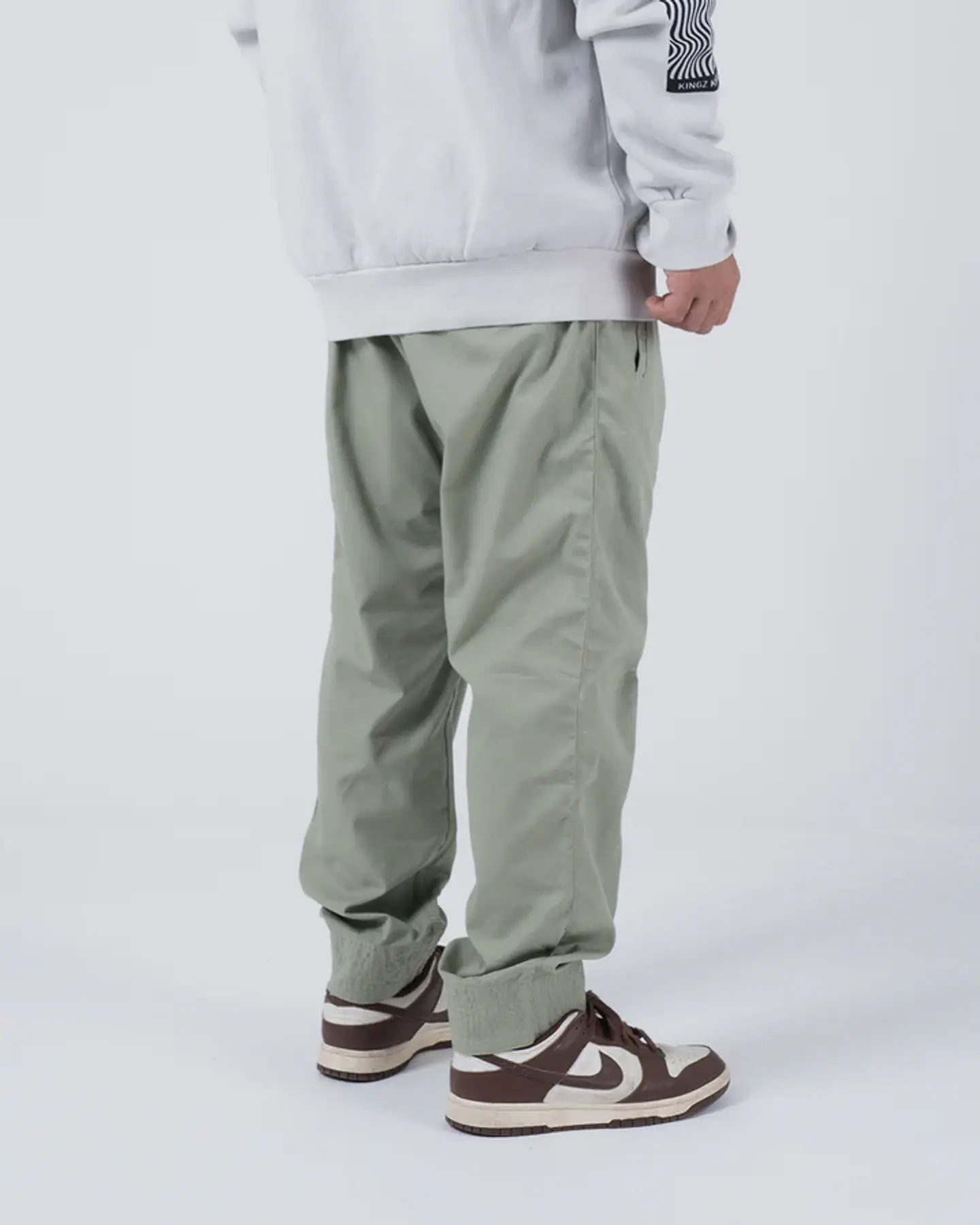 Pantalon Kingz Casual Rip Stop Sage 2
