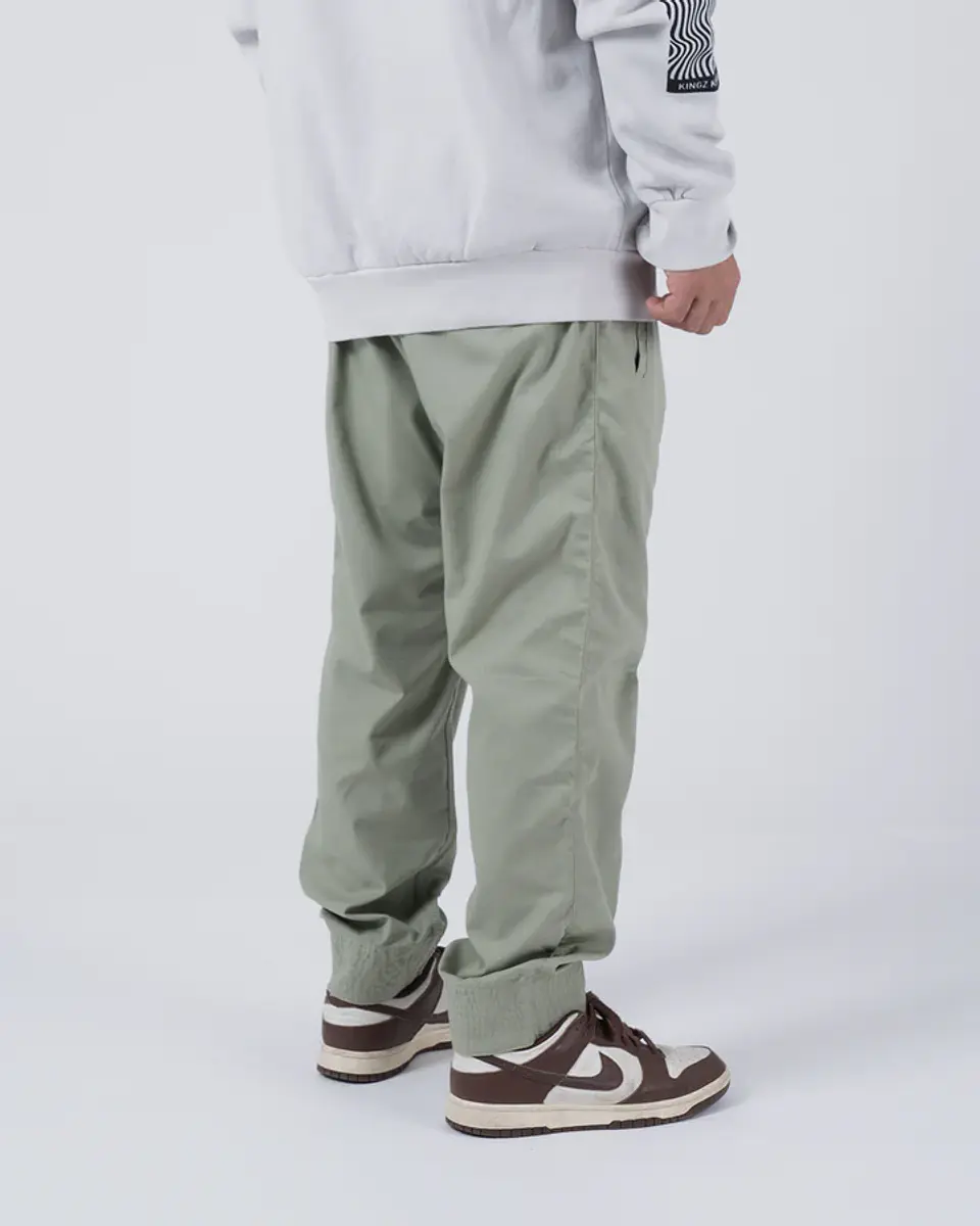 Pantalon Kingz Casual Rip Stop Sage 2