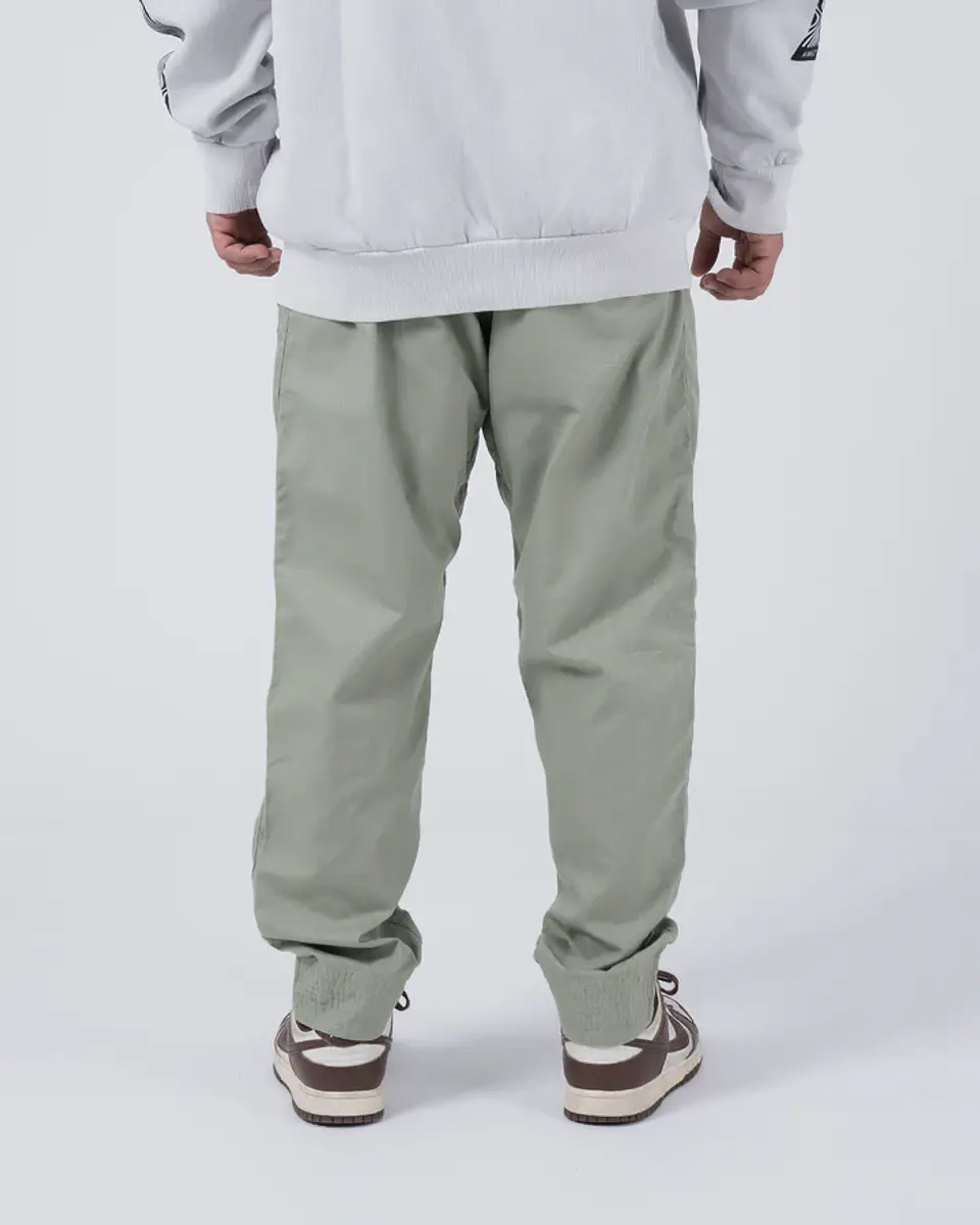 Pantalon Kingz Casual Rip Stop Sage 3