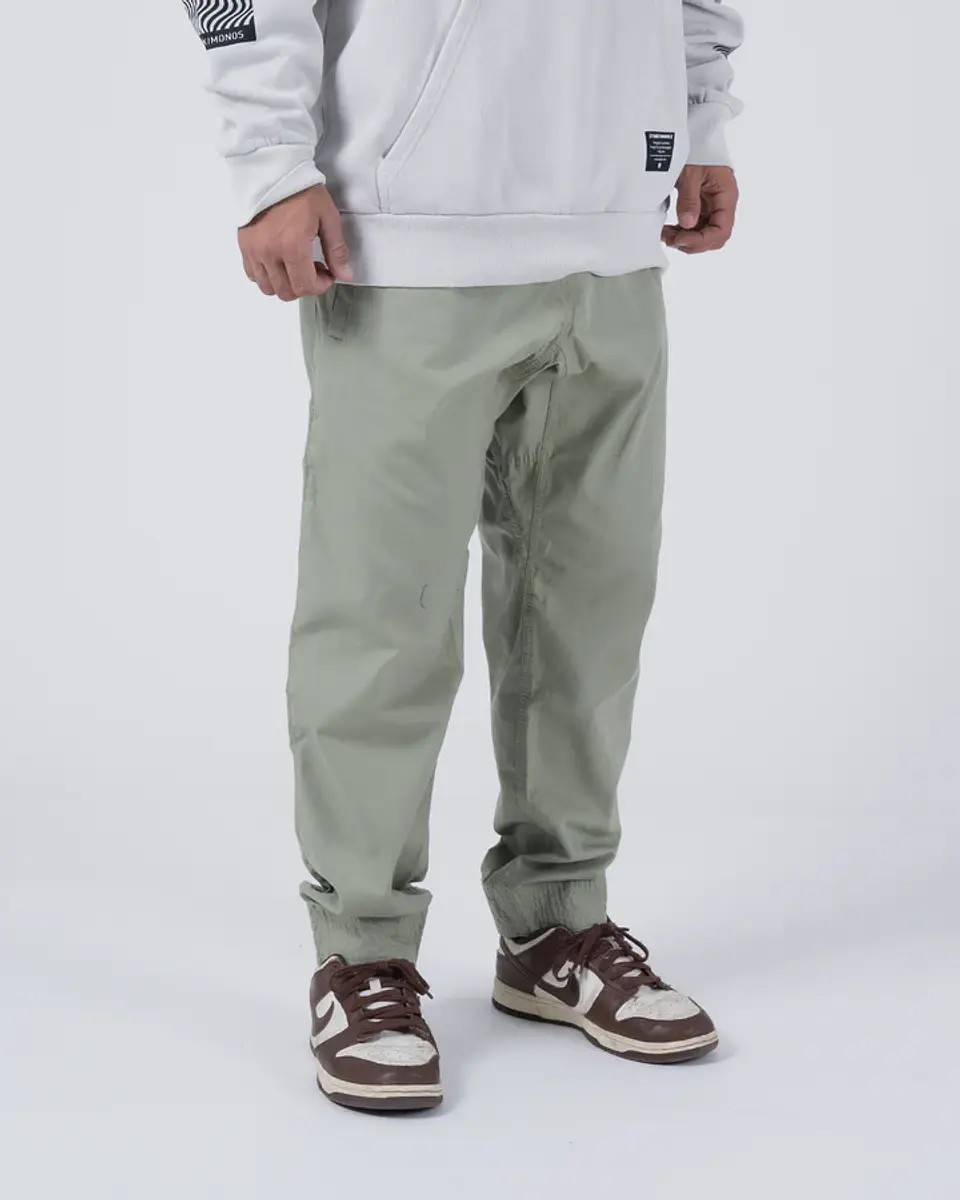 Pantalon Kingz Casual Rip Stop Sage 7