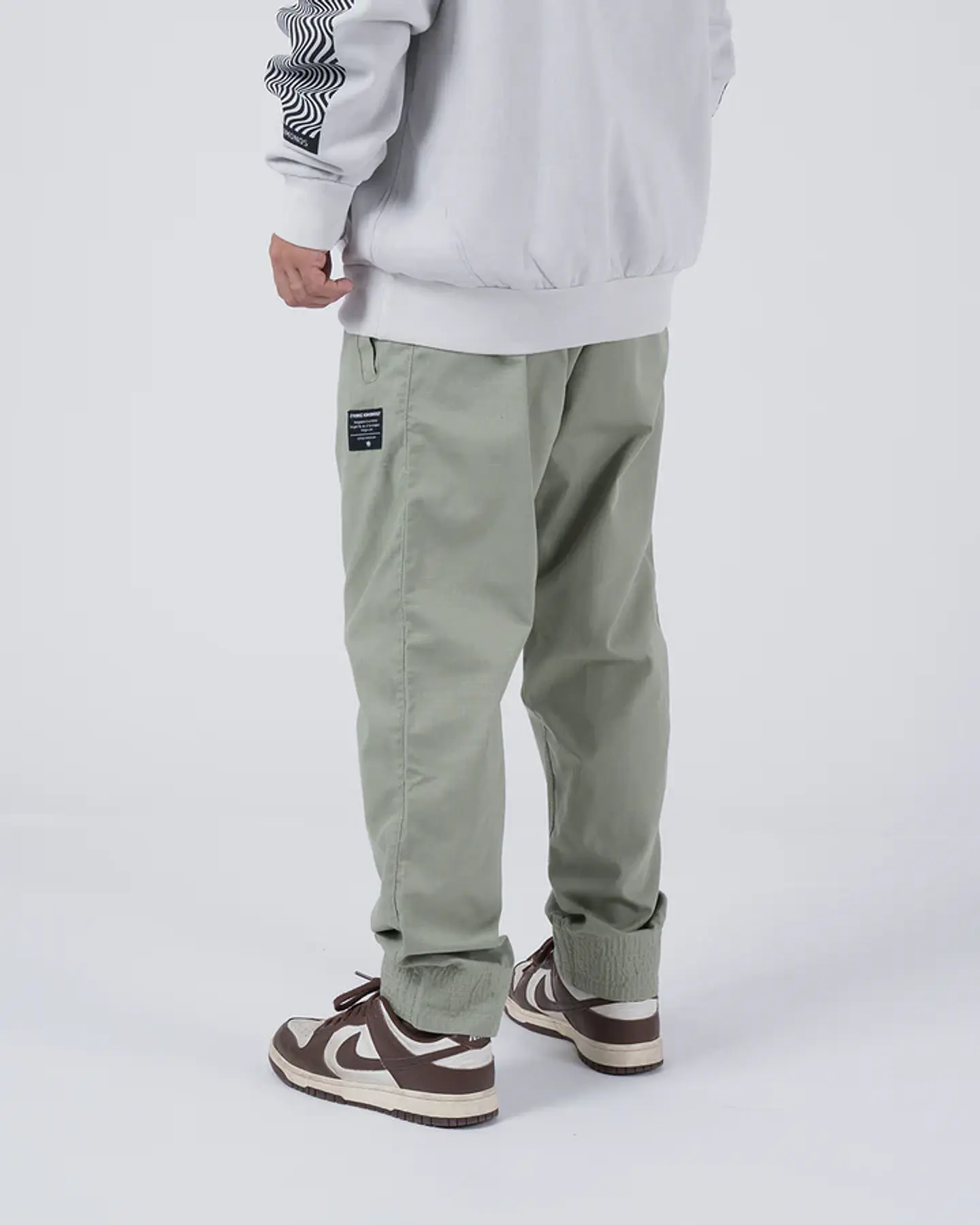 Pantalon Kingz Casual Rip Stop Sage 8