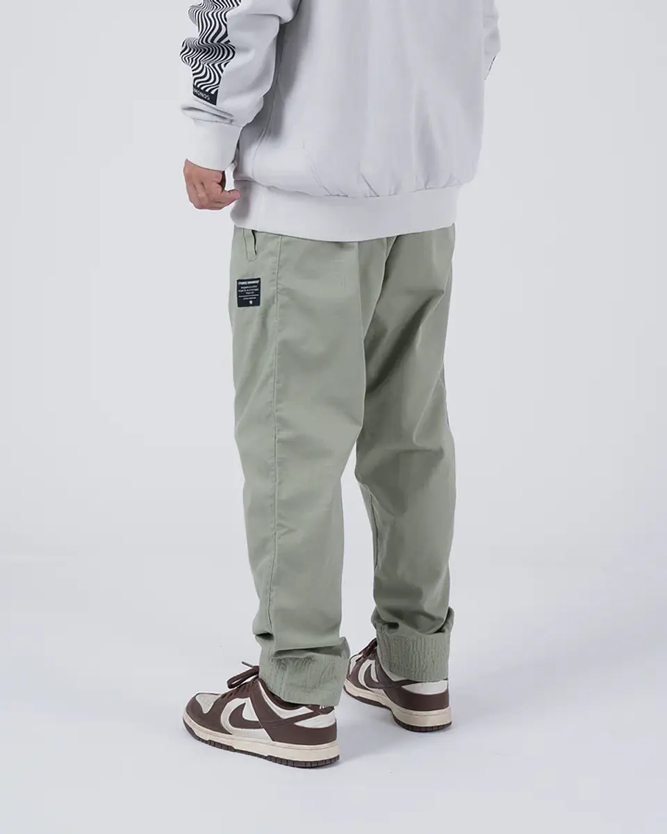 Pantalon Kingz Casual Rip Stop Sage 8