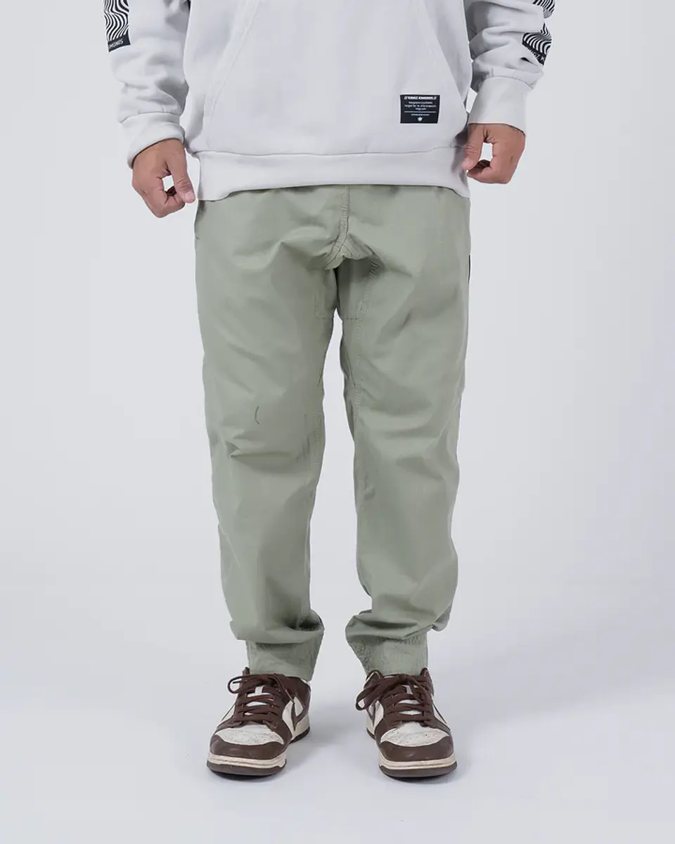 Pantalon Kingz Casual Rip Stop Sage 9