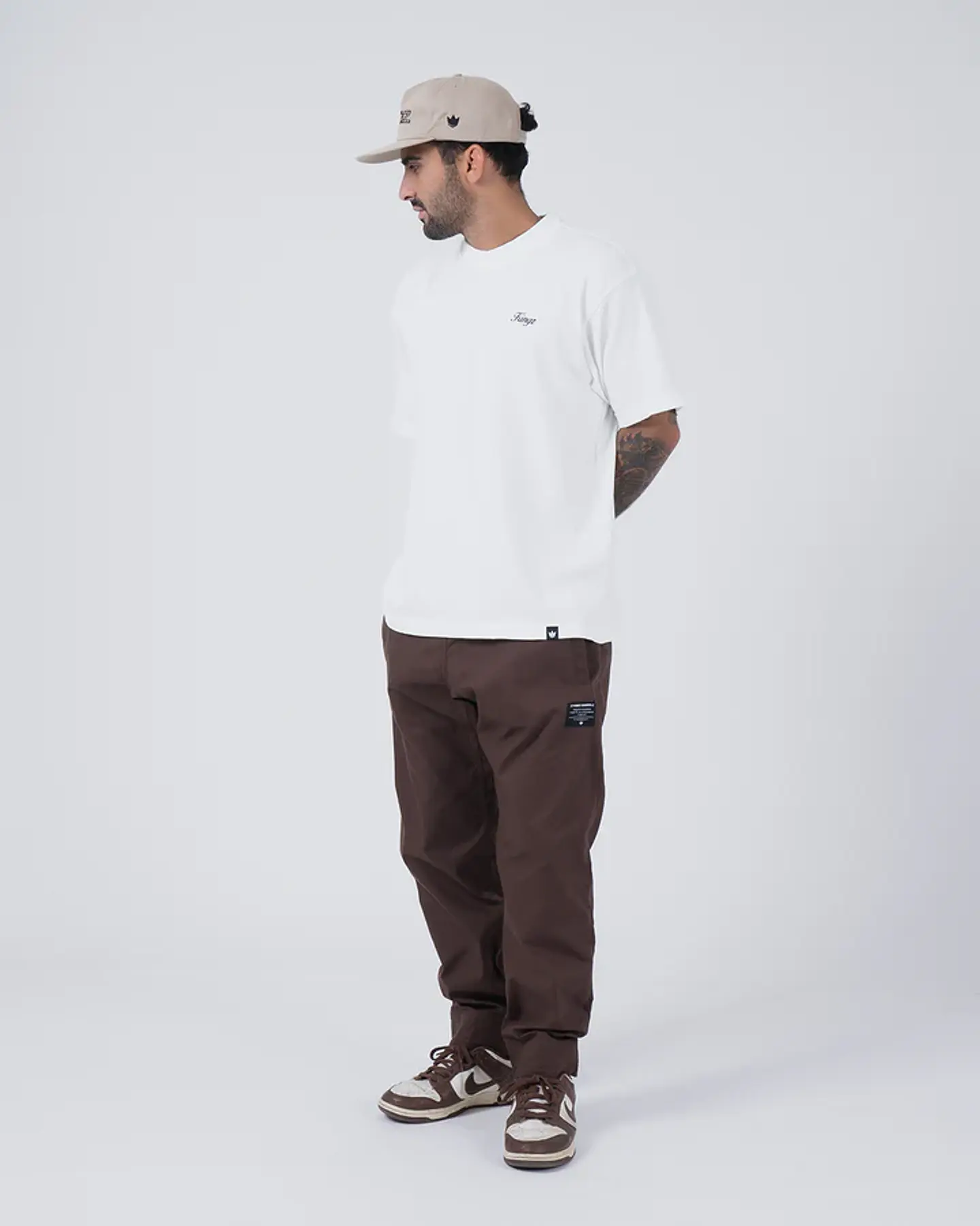 Pantalon Kingz Casual Rip Stop Brown 1