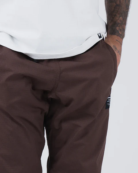 Pantalon Kingz Casual Rip Stop Brown