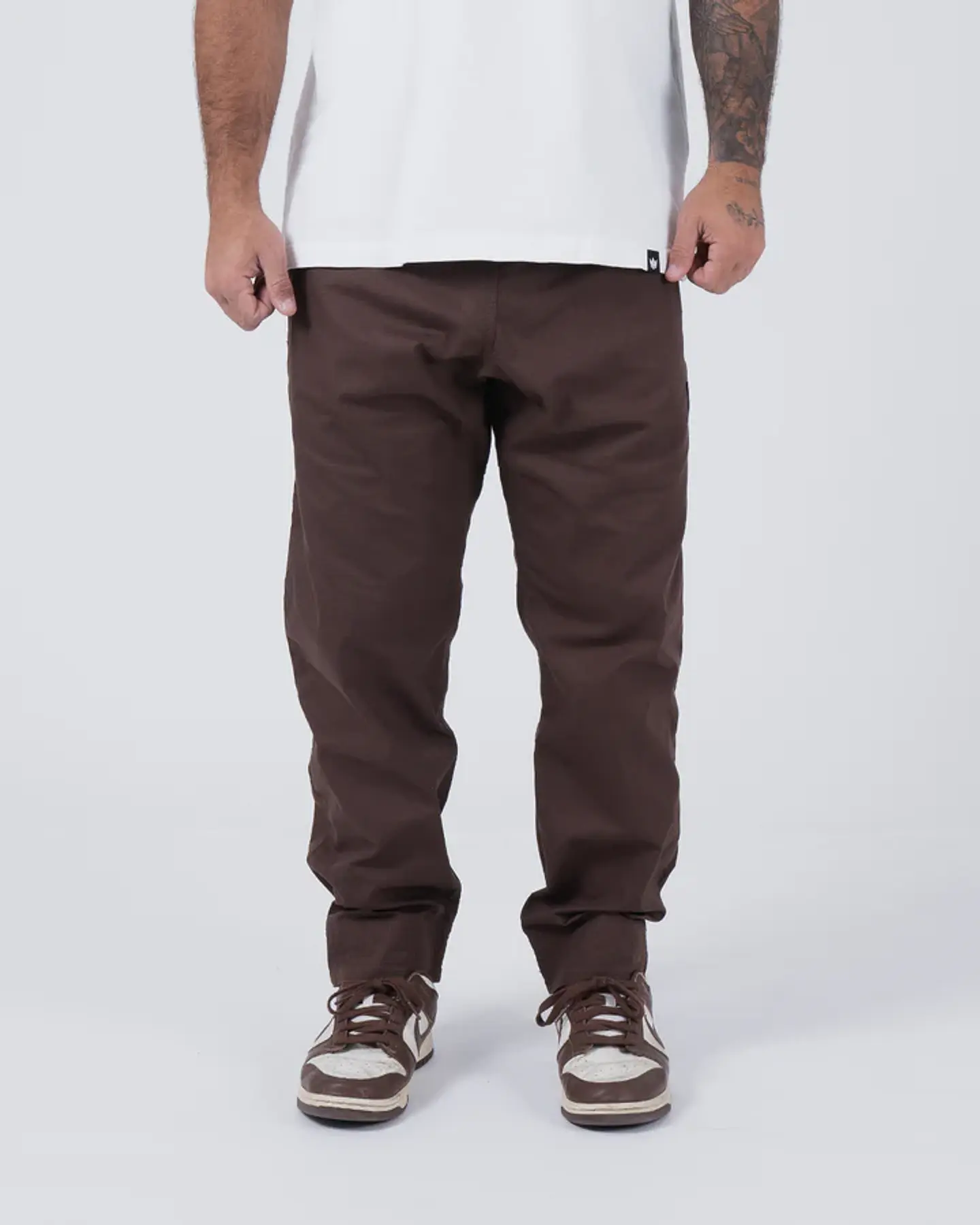 Pantalon Kingz Casual Rip Stop Brown 10
