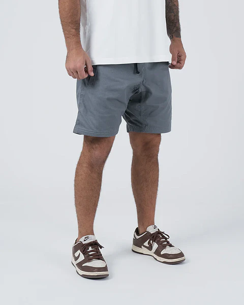 Pantalon Kingz Casual Rip Stop Grey