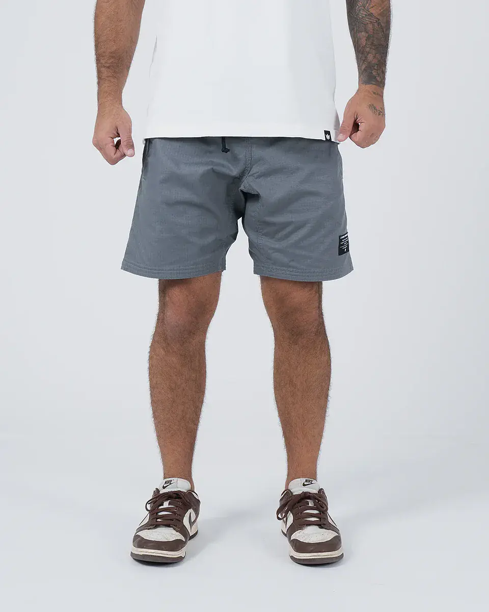 Pantalon Kingz Casual Rip Stop Grey 10