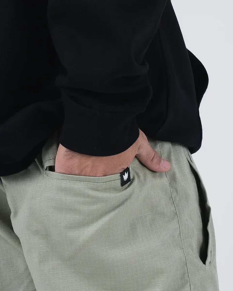 Pantalon Kingz Casual Rip Stop Sage 8