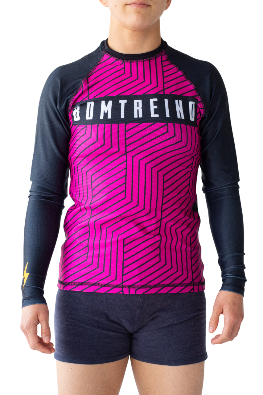 Rashguard Bomtreino  BT V22 Pink ML Femenino
