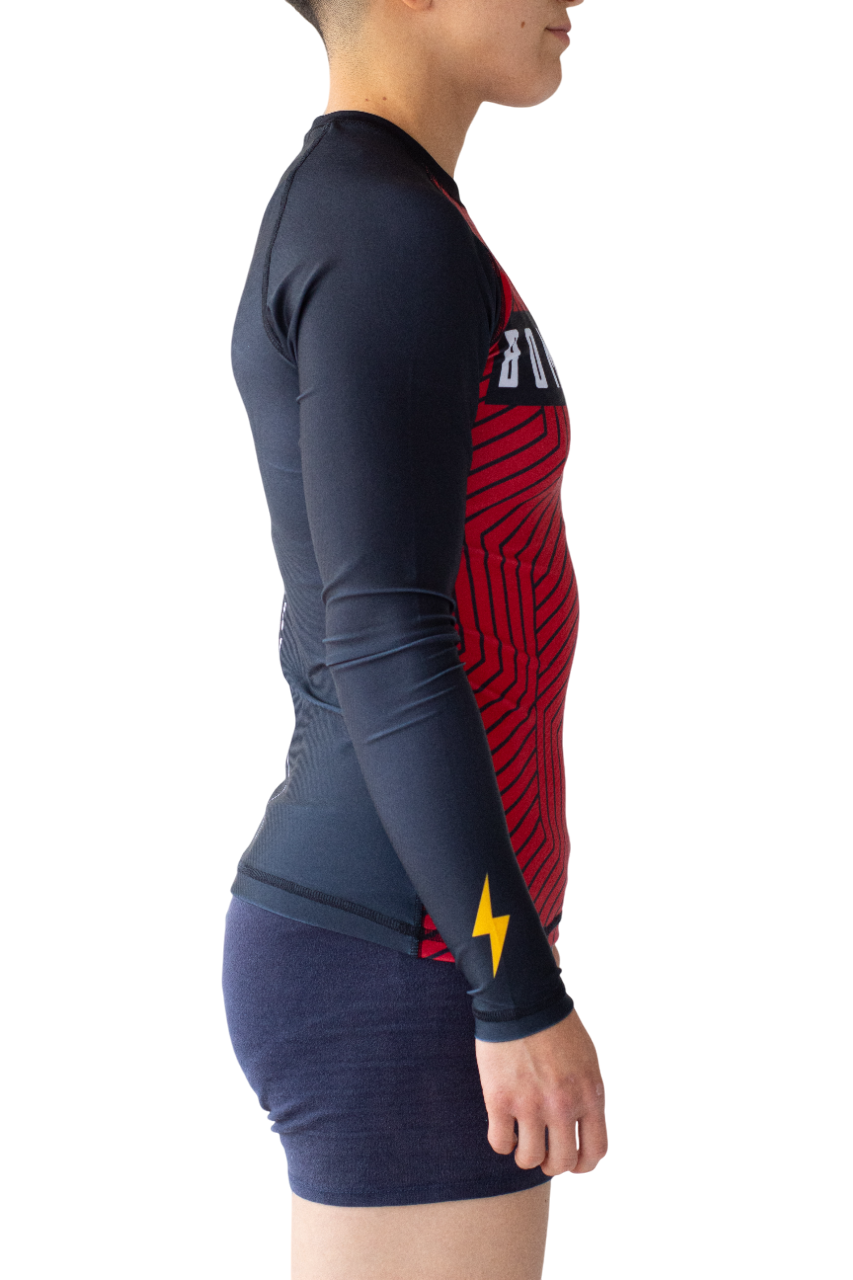 Rashguard Bomtreino  BT V22 Black ML Femenino