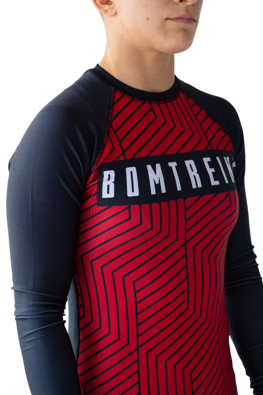 Rashguard Bomtreino  BT V22 Black ML Femenino