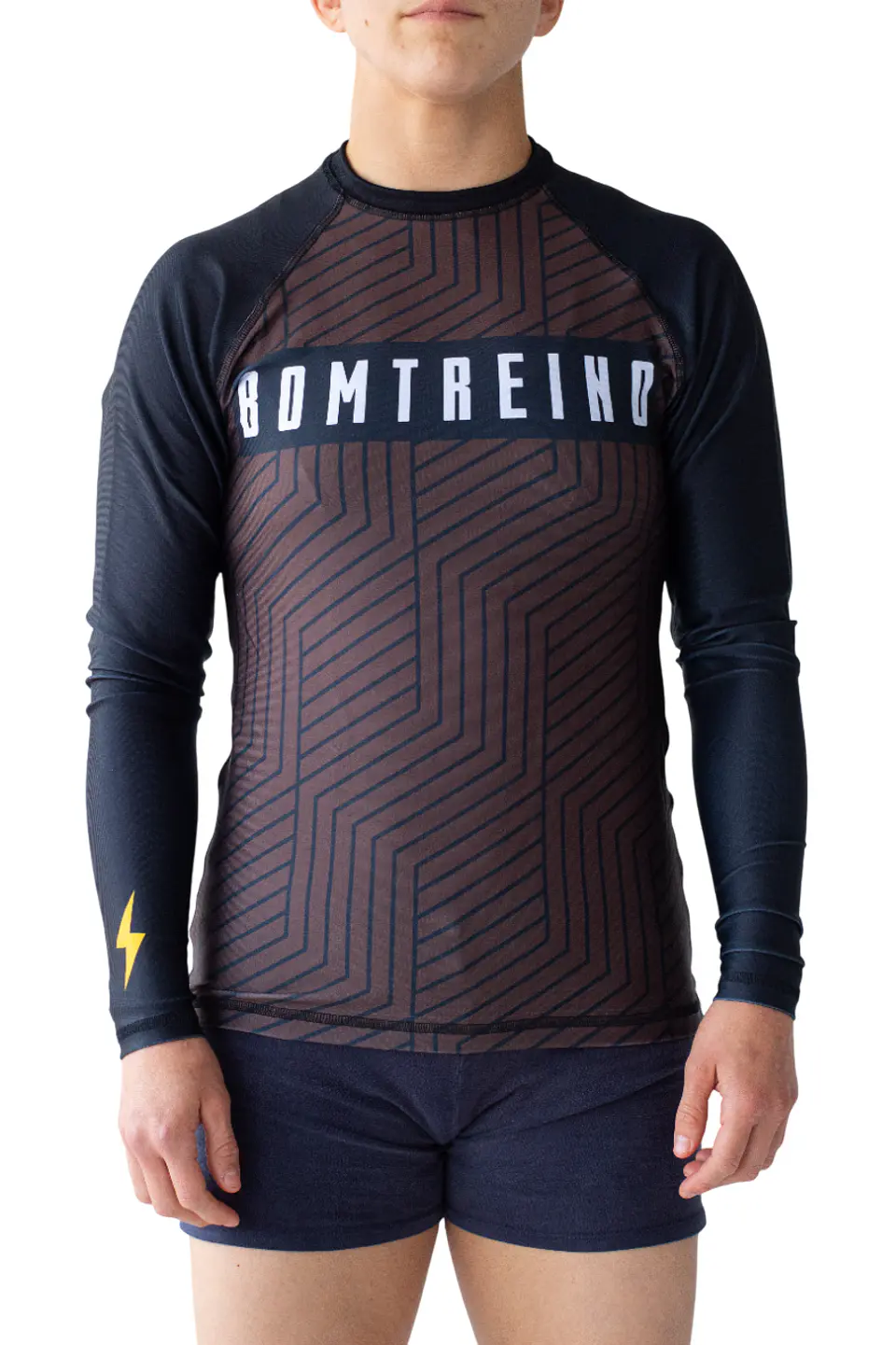 Rashguard Bomtreino  BT V22 Brown ML Femenino 1