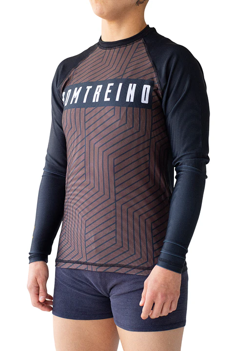 Rashguard Bomtreino  BT V22 Brown ML Femenino