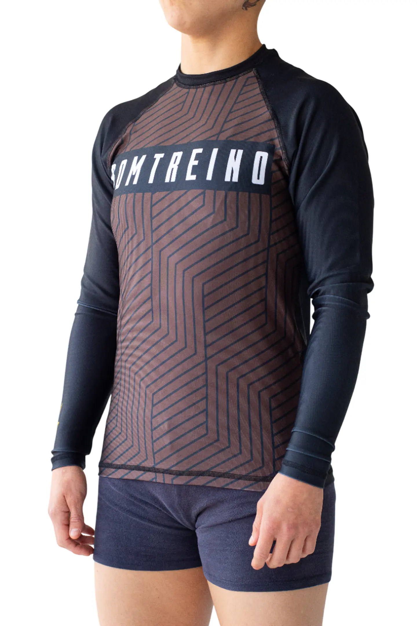 Rashguard Bomtreino  BT V22 Brown ML Femenino 2