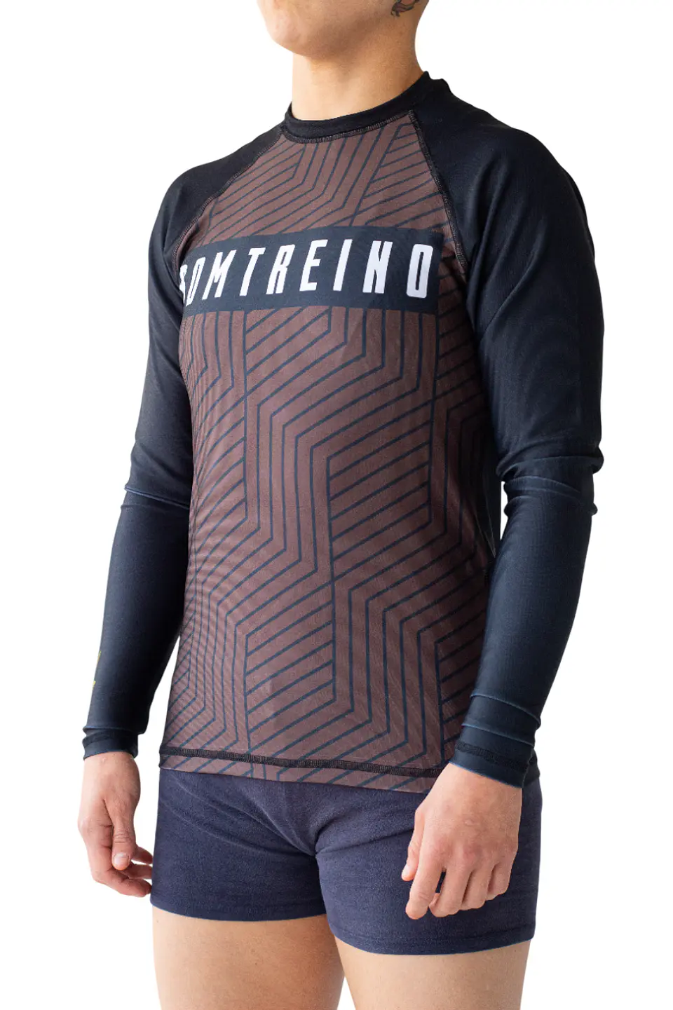 Rashguard Bomtreino  BT V22 Brown ML Femenino 2