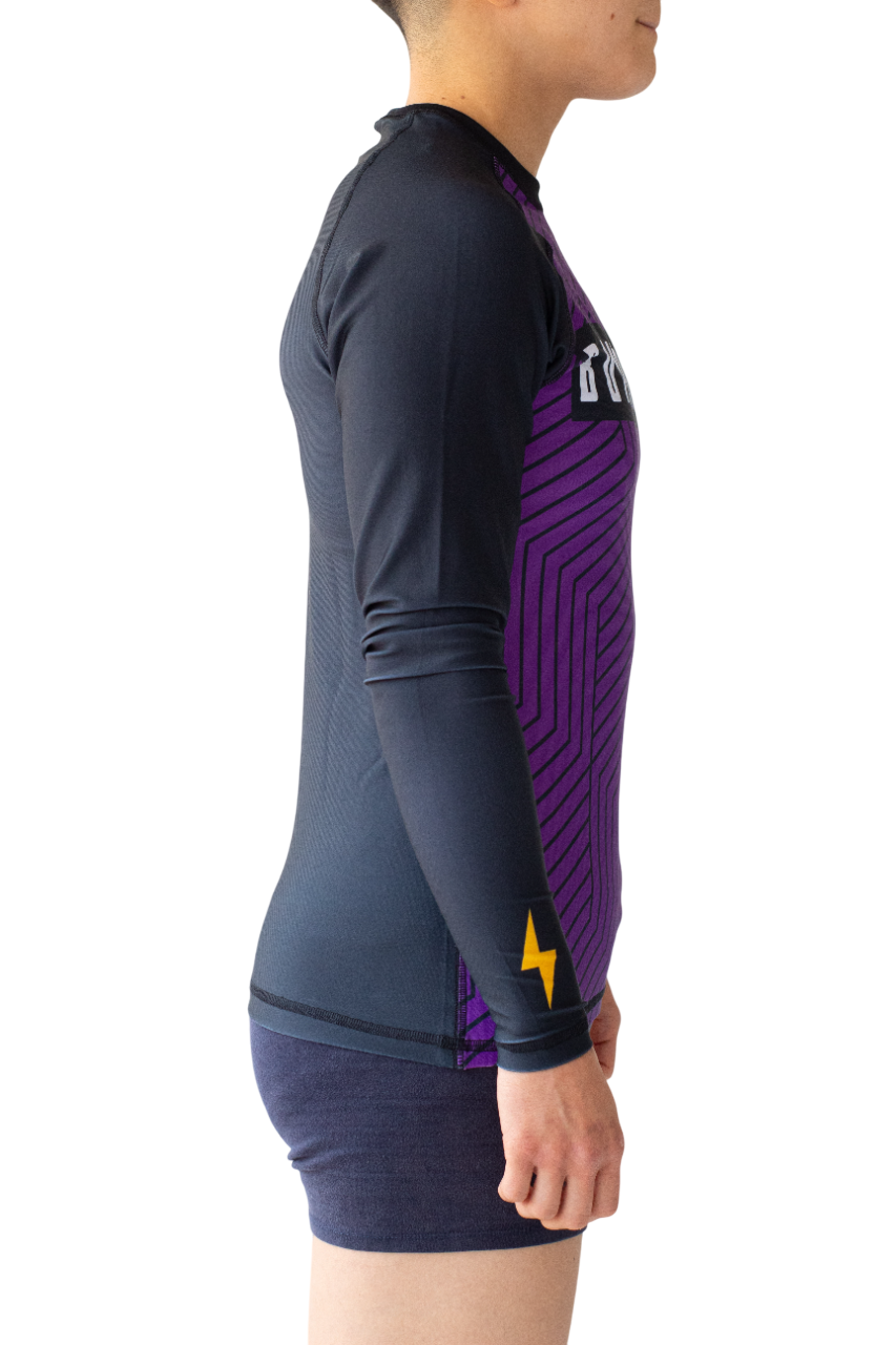 Rashguard Bomtreino  BT V22 Purple ML Femenino