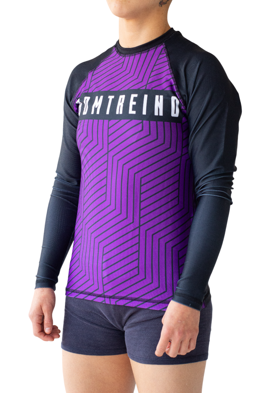 Rashguard Bomtreino  BT V22 Purple ML Femenino