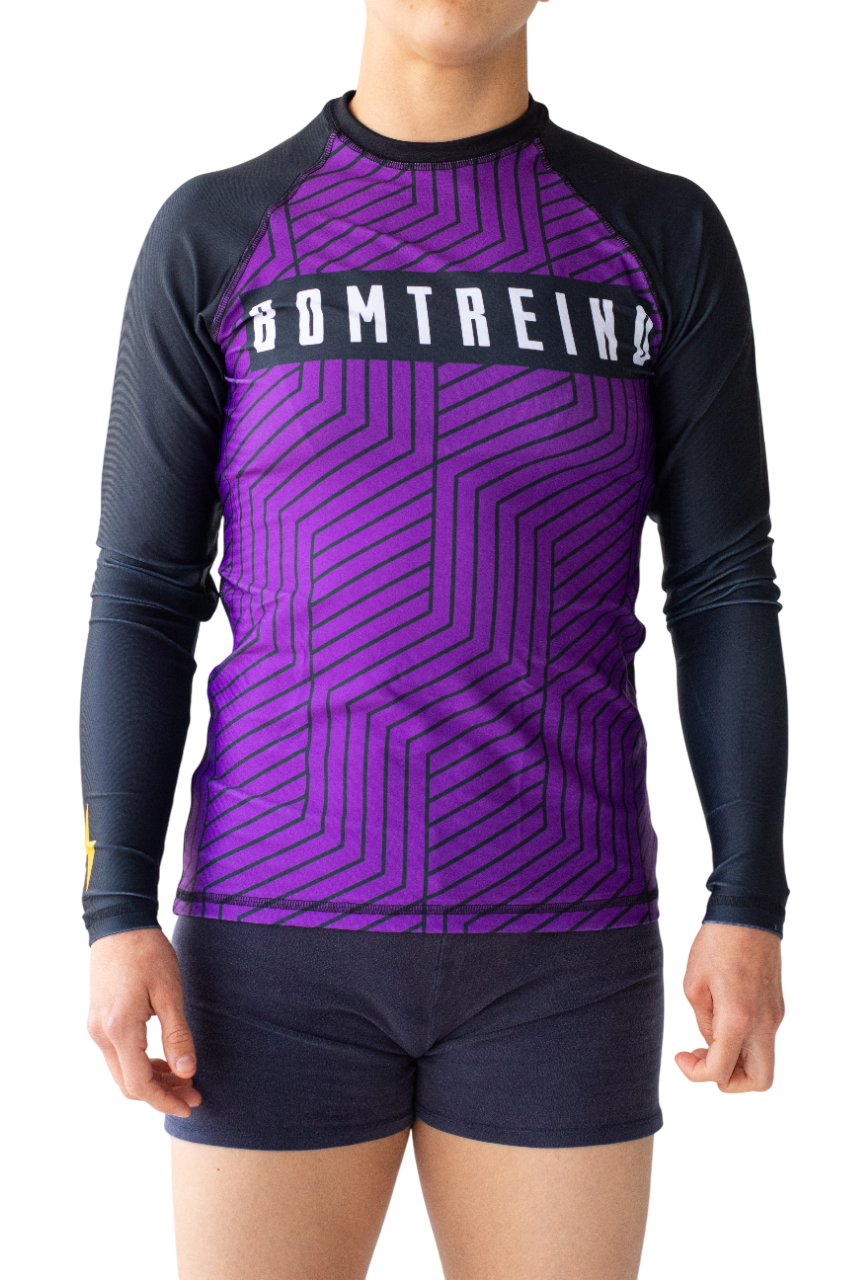 Rashguard Bomtreino  BT V22 Purple ML Femenino