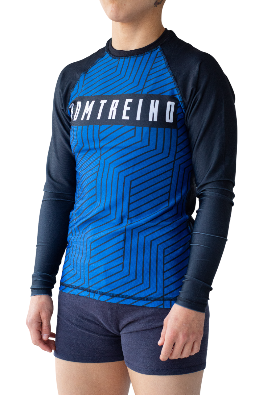 Rashguard Bomtreino  BT V22 Blue ML Femenino