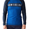 Rashguard Bomtreino  BT V22 Blue ML Femenino
