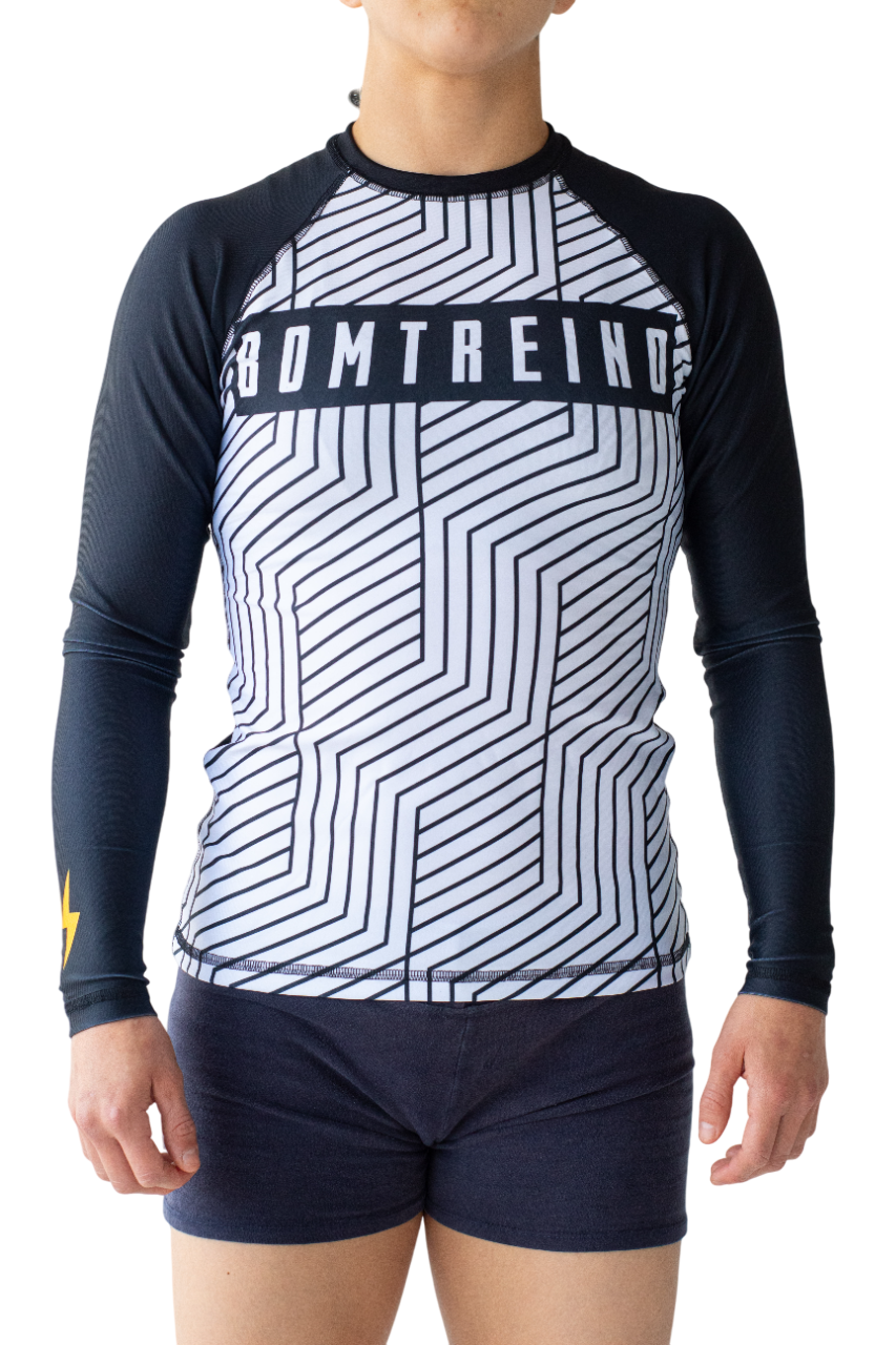 Rashguard Bomtreino  BT V22 White ML Femenino