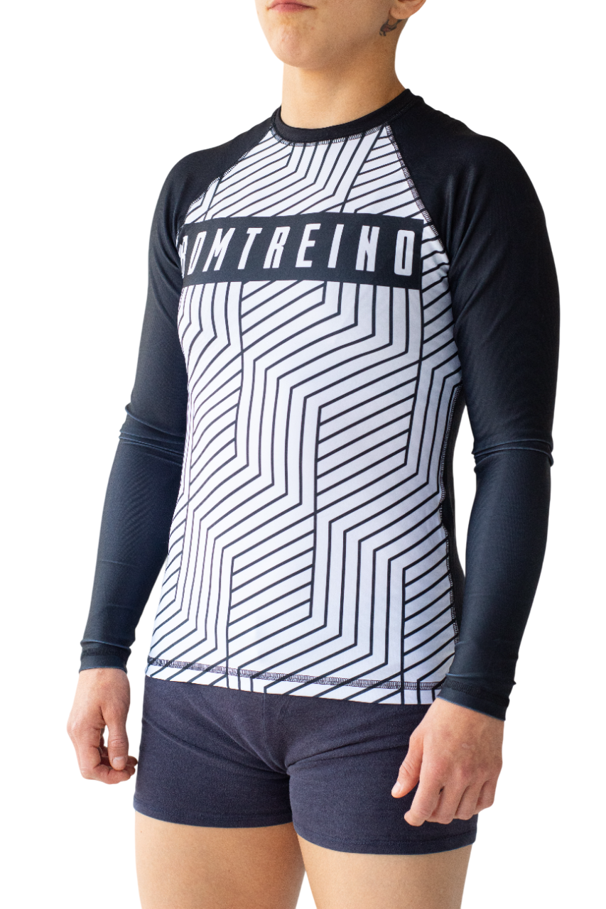 Rashguard Bomtreino  BT V22 White ML Femenino