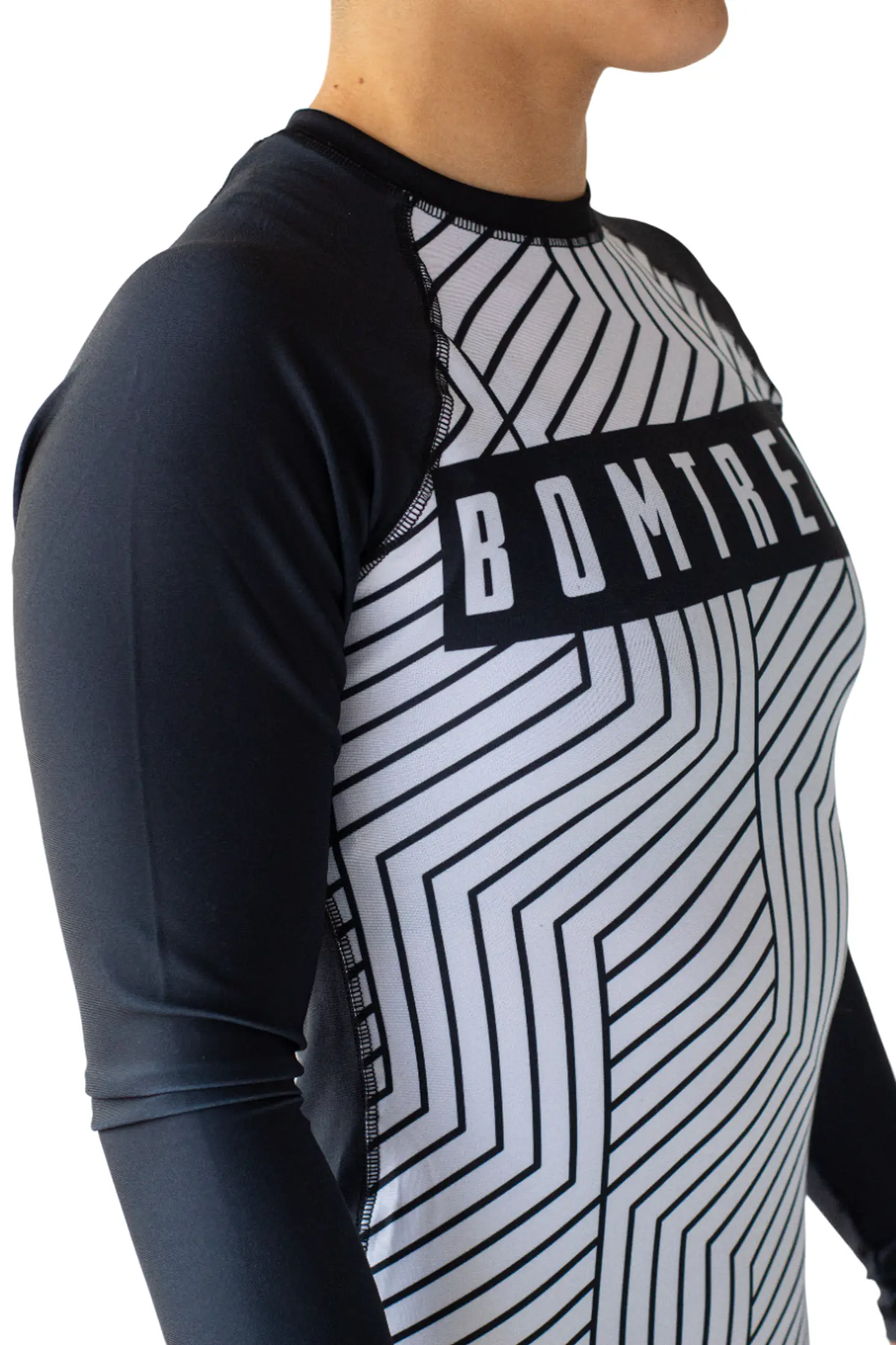 Rashguard Bomtreino  BT V22 White ML Femenino 5