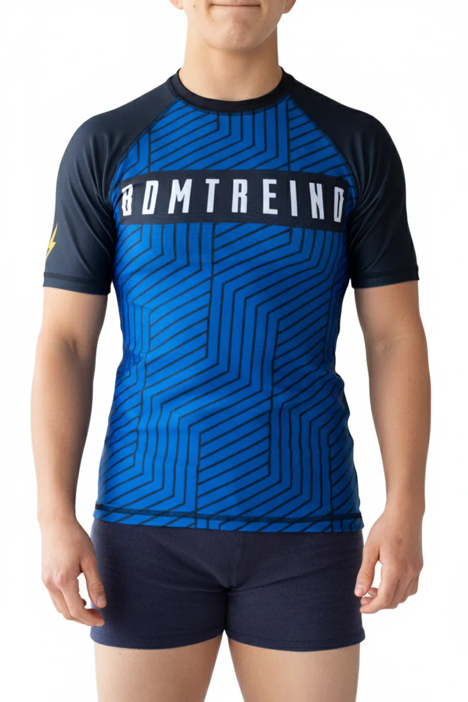 Rashguard Bomtreino  BT V22 Blue MC Femenino 1