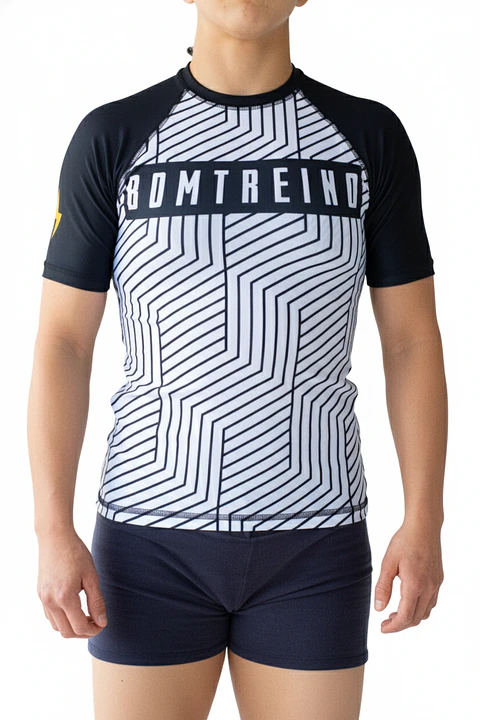 Rashguard Bomtreino  BT V22 White MC Femenino