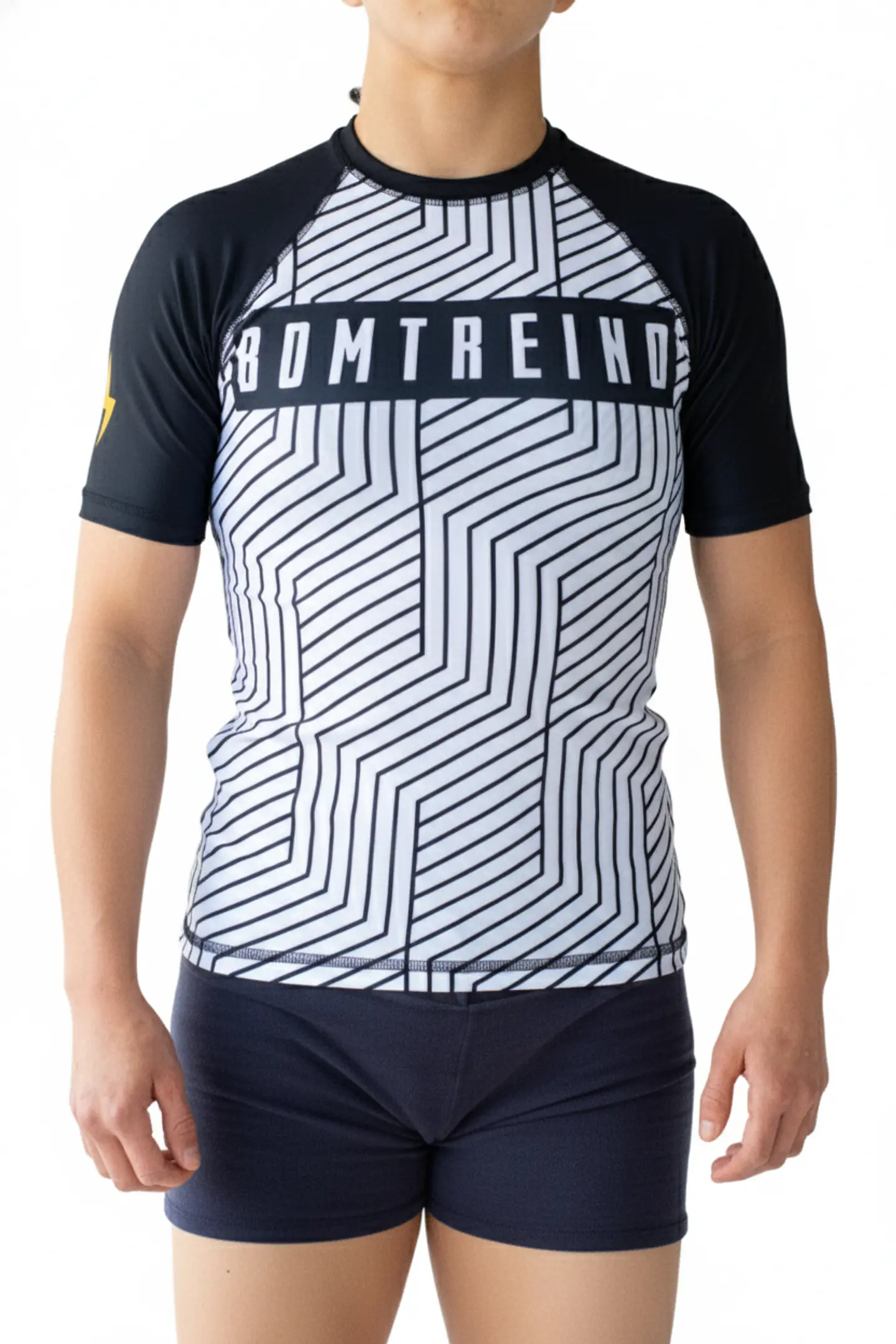 Rashguard Bomtreino  BT V22 White MC Femenino 1