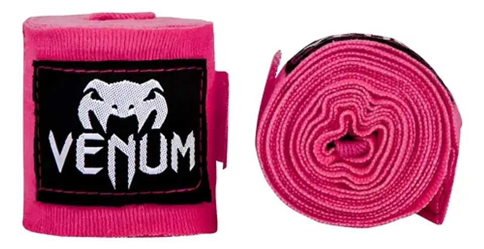 Venum Kontact Boxing Handwraps - 4m - Pink 1