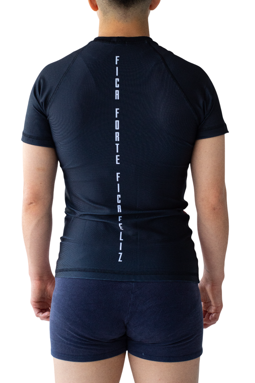 Rashguard Bomtreino  BT V22 Black MC Femenino