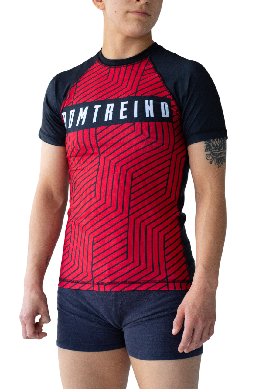 Rashguard Bomtreino  BT V22 Black MC Femenino