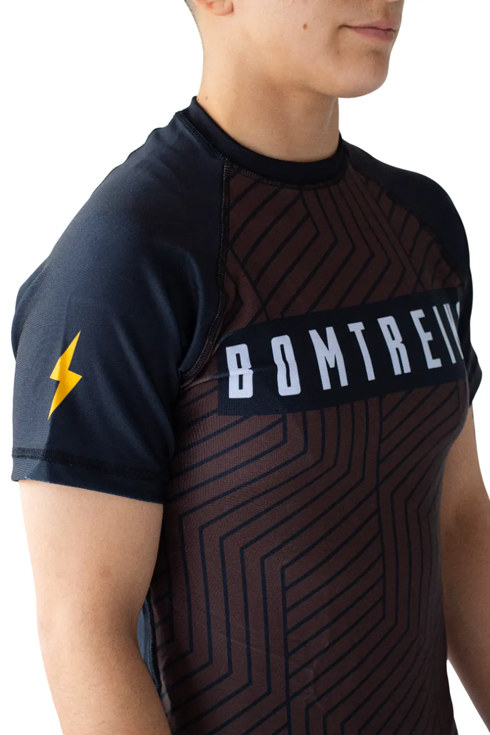 Rashguard Bomtreino  BT V22 Brown MC Femenino 5