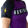 Rashguard Bomtreino  BT V22 Purple MC Femenino