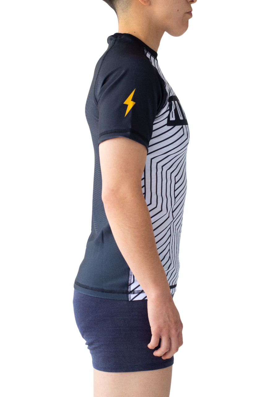 Rashguard Bomtreino  BT V22 White MC Femenino