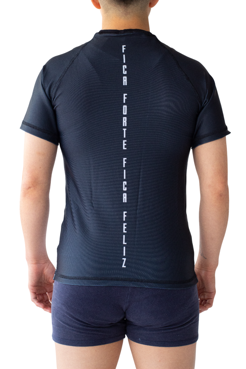 Rashguard Bomtreino  BT V22 White MC Femenino