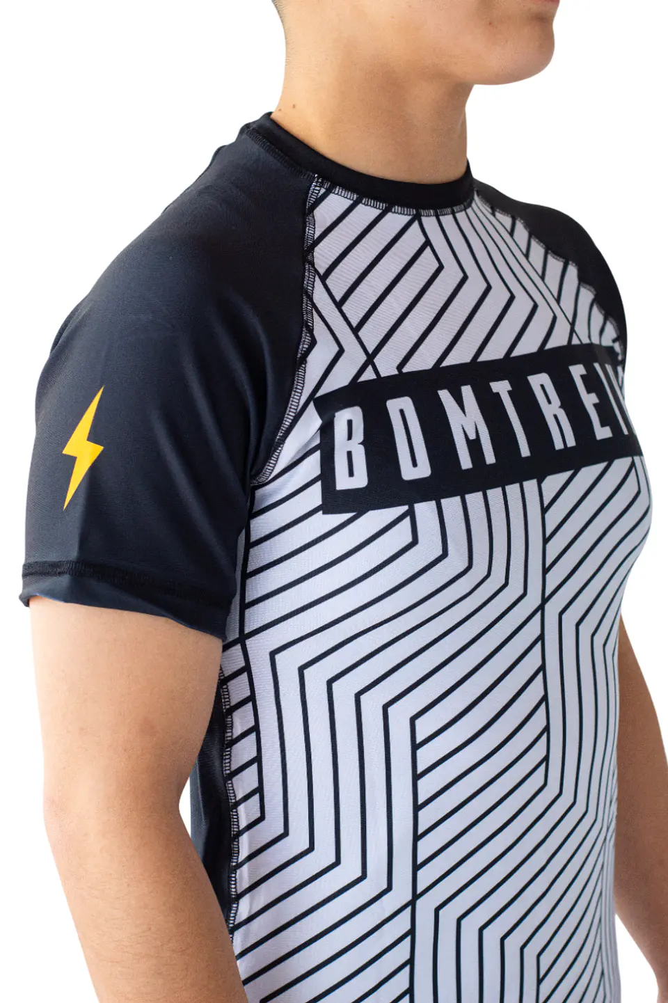 Rashguard Bomtreino  BT V22 White MC Femenino 5