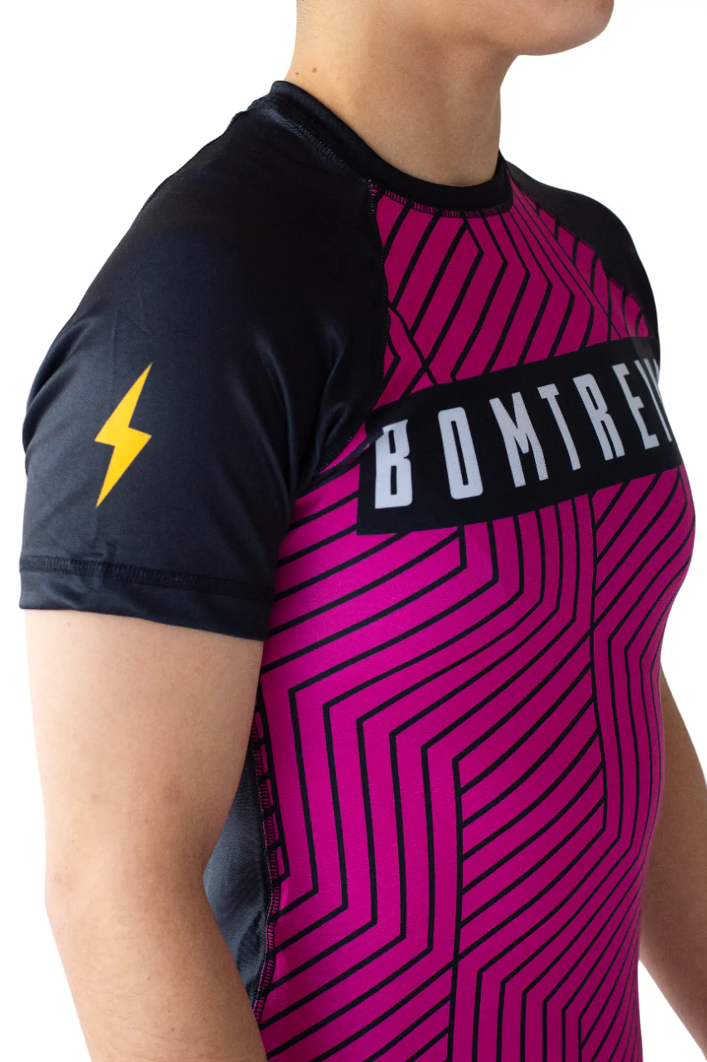 Rashguard Bomtreino  BT V22 Pink MC Femenino 5