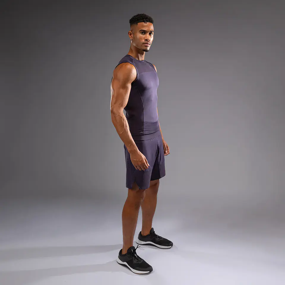 Venum G-Fit Air Rashguards Purple Sleeveless 1