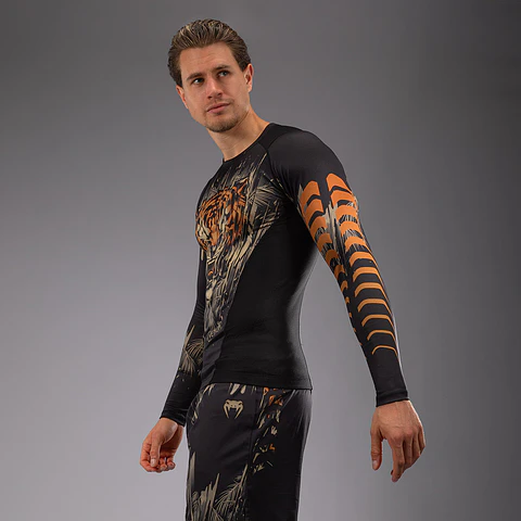 Venum Tiger Rashguard Long Sleeve