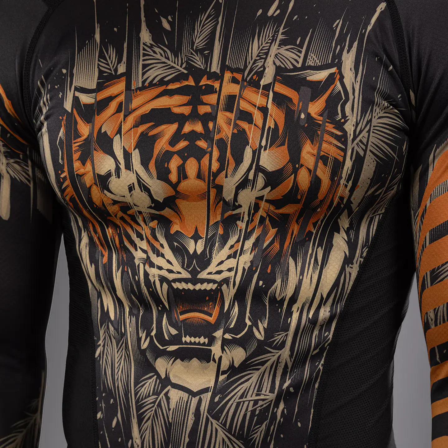 Venum Tiger Rashguard Long Sleeve 7